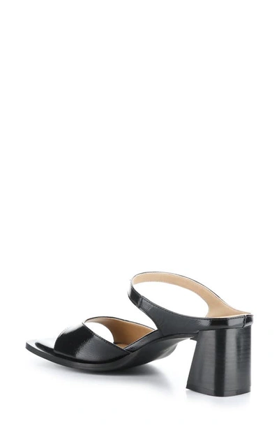 Bos. & Co. Briar Slide Sandal In Black Nappalak