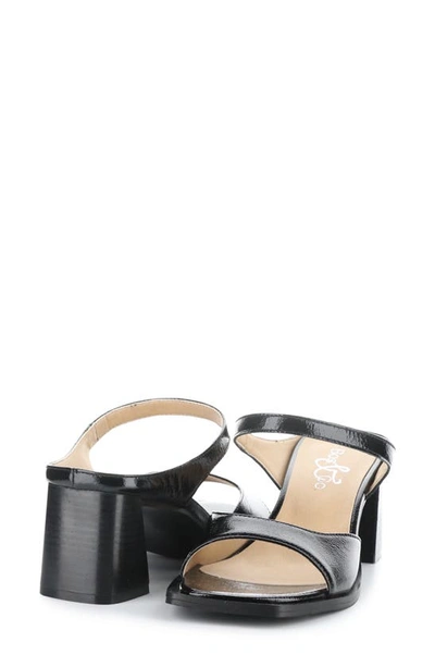 Bos. & Co. Briar Slide Sandal In Black Nappalak