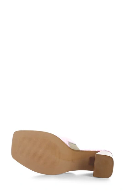 Shop Bos. & Co. Bryn Slide Sandal In Glicine Lilac Tumble