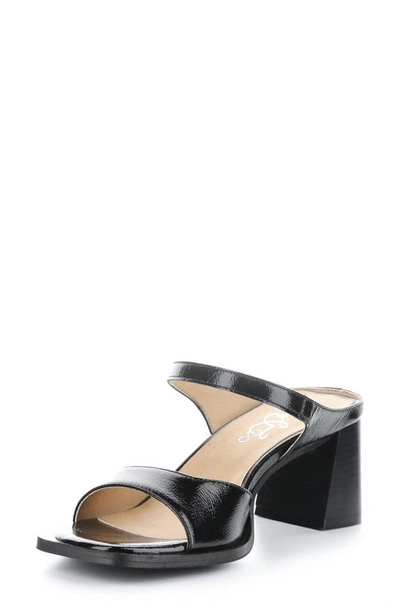 Bos. & Co. Briar Slide Sandal In Black Nappalak
