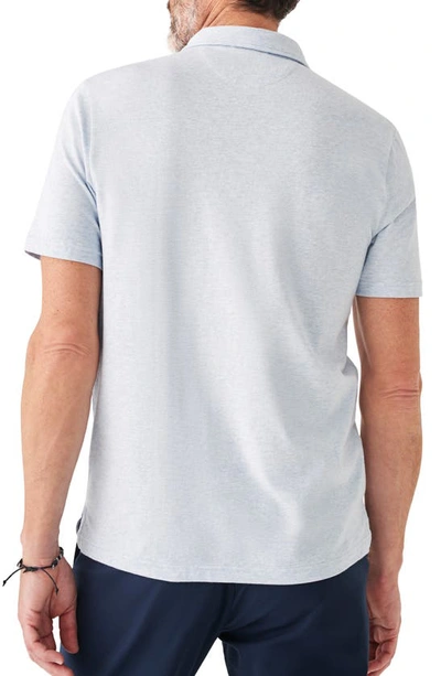 Faherty Movement&trade; Short-sleeve Polo Shirt (tall) In Cardiff Blue Heather