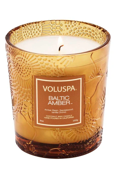 Shop Voluspa Xxv Boxed Classic Candle In Baltic Amber