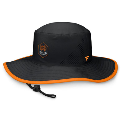 Shop Fanatics Branded Black Houston Dynamo Fc Cinder Boonie Bucket Hat