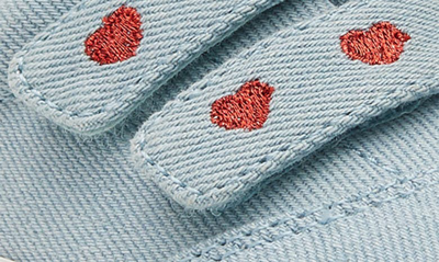 Toms Kids' Fenix Double Strap Sneaker In Light Blue