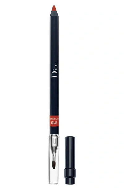 Shop Dior Rouge  Contour Lip Liner In 840 Rayonnante