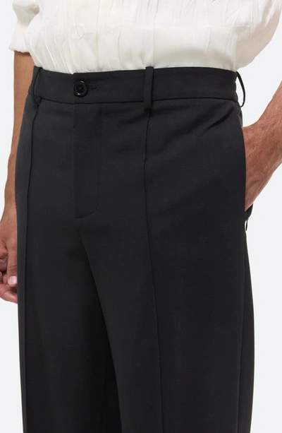 Shop Helmut Lang Relaxed Fit Stretch Twill Pants In Black
