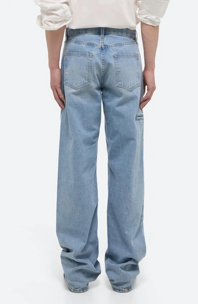Shop Helmut Lang Carpenter Jeans In Light Indigo