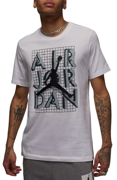 Shop Jordan Air  Graphic T-shirt In White
