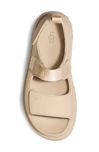 Shop Ugg Goldenglow Slingback Sandal In Sea Salt