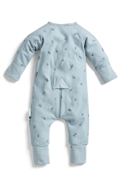 Ergopouch 1.0 Tog Long Sleeve Layering Romper In Dragonflies