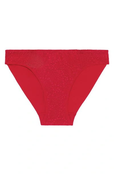 Shop Simone Perele Comete Bikini In Ruby