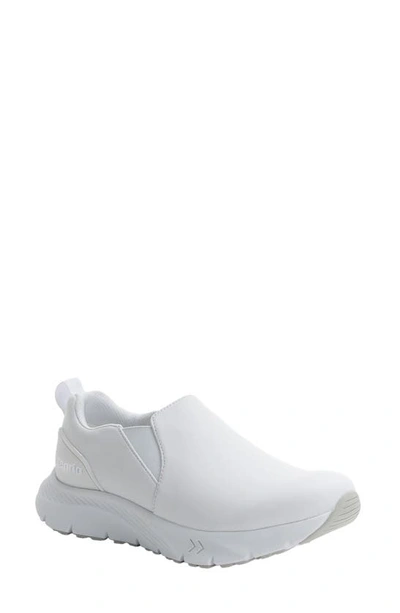 Shop Alegria By Pg Lite Kavalry Slip-on Shoe In True White