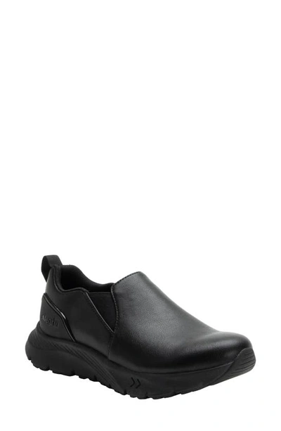 Shop Alegria By Pg Lite Kavalry Slip-on Shoe In Jet Black