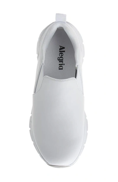 Shop Alegria By Pg Lite Kavalry Slip-on Shoe In True White