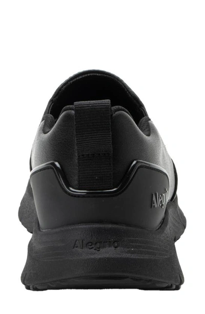 Shop Alegria By Pg Lite Kavalry Slip-on Shoe In Jet Black