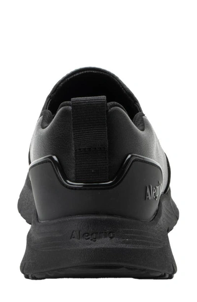 Alegria By Pg Lite Kavalry Slip-on Flat In Jet Black