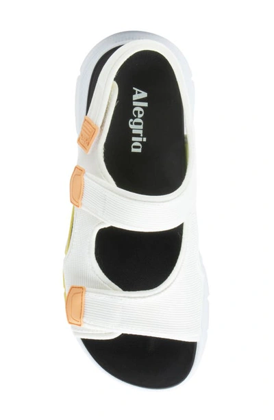 Alegria By Pg Lite Sandie Sandal In White