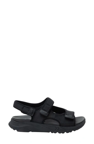 Alegria By Pg Lite Sandie Sandal In Black