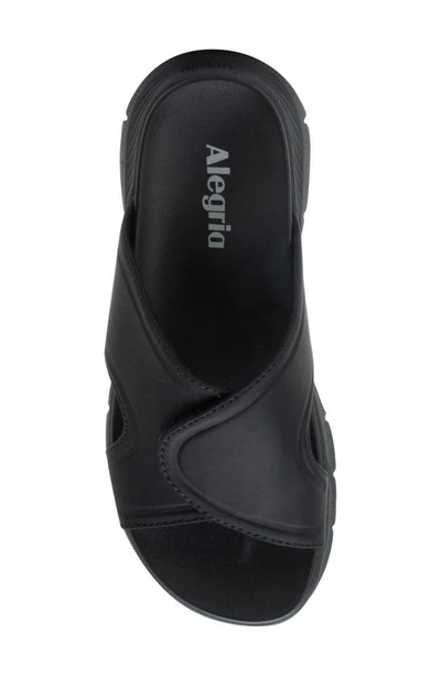 Shop Alegria By Pg Lite Sunie Slide Sandal In Black