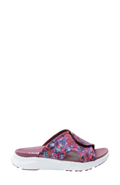 Shop Alegria By Pg Lite Sunie Slide Sandal In Poppy Pop