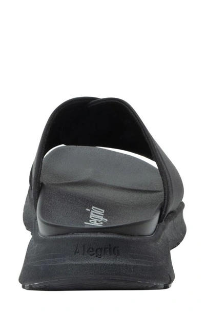 Shop Alegria By Pg Lite Sunie Slide Sandal In Black