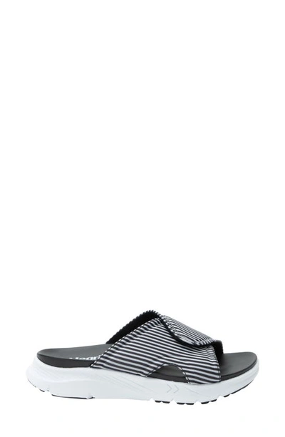 Shop Alegria By Pg Lite Sunie Slide Sandal In Stripes