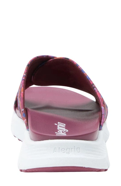 Alegria By Pg Lite Sunie Slide Sandal In Poppy Pop