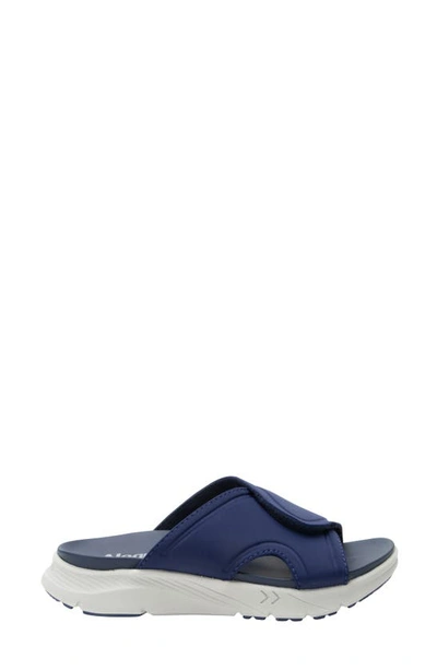 Shop Alegria By Pg Lite Sunie Slide Sandal In Navy