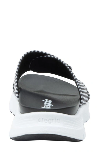 Alegria By Pg Lite Sunie Slide Sandal In Stripes
