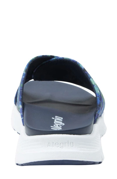Alegria By Pg Lite Sunie Slide Sandal In Poppy Pop Blue