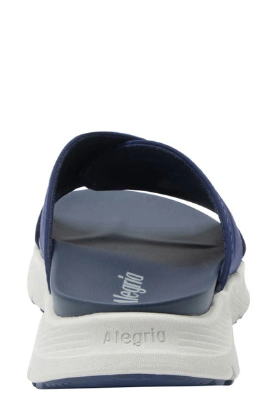 Shop Alegria By Pg Lite Sunie Slide Sandal In Navy