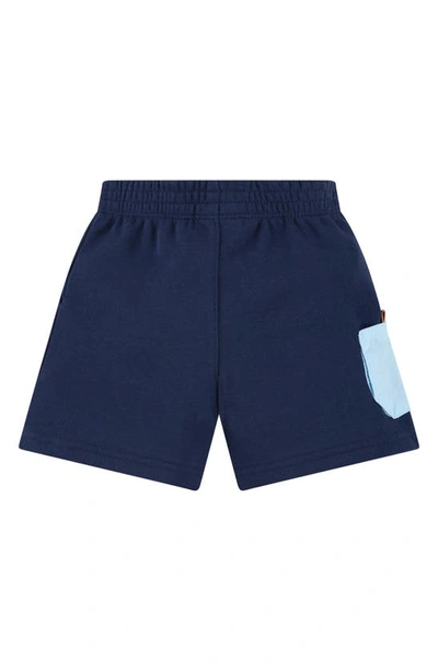 Shop Nike Kids' Swift Knit Shorts In Midnight Navy