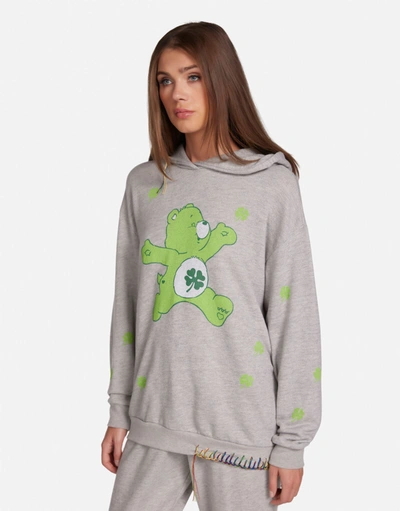 Lauren Moshi Harmony Good Luck Bear In Heather Grey