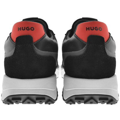 Shop Hugo Kane Runn Trainers Black