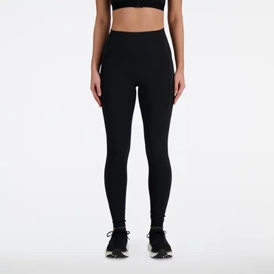 Shop New Balance Women's Nb Harmony Pocket High Rise Legging 27" In Black