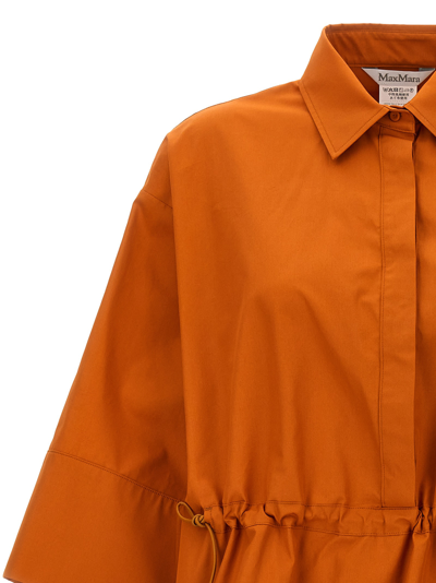 Shop Max Mara March Shirt In Orange