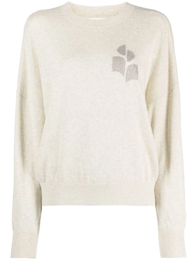 Shop Isabel Marant Étoile Marant Etoile Sweaters In Light Grey / Silver