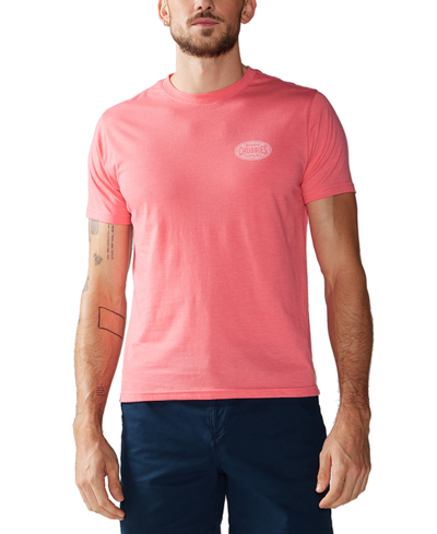 Shop Chubbies Men's The Edisto Relaxed-fit Logo Graphic T-shirt In Coral