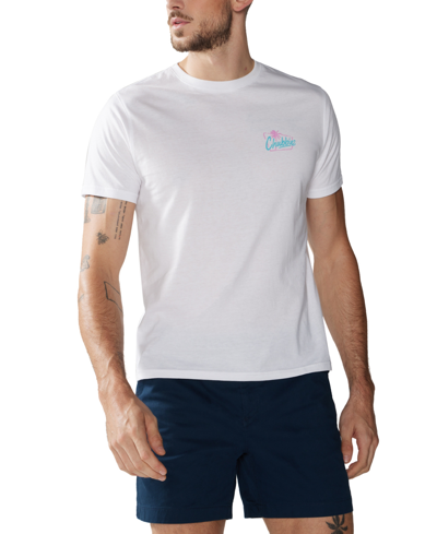 Shop Chubbies Men's The Club Soto Relaxed-fit Logo Graphic T-shirt In Off White