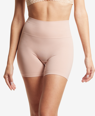 Shop Hanky Panky Body High Rise Biker Short In Inner Peace Beige