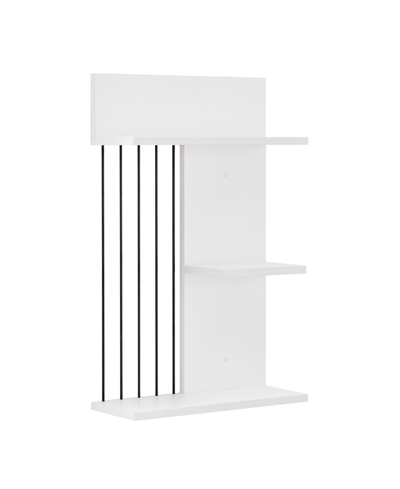 Shop Danya B Seville Dynamic Utility Ledge Wall Shelf In White