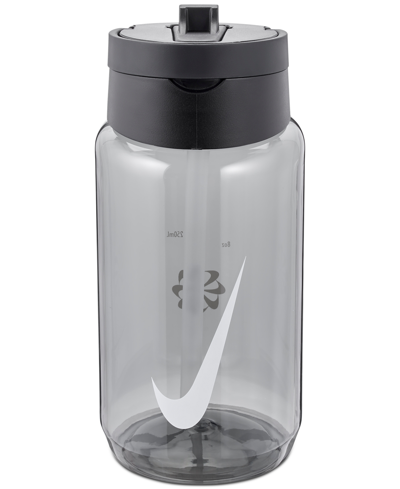 Shop Nike Men's Tr Renew Recharge 16-oz. Straw Bottle In Anthracite,black,white