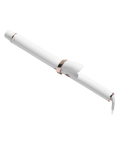 Shop T3 Singlepass Curl X 1.25" Ceramic Extra-long Barrel Curling Iron In White
