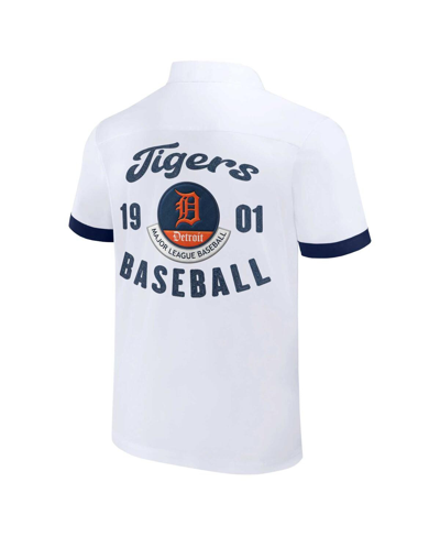 Fanatics Men's Darius Rucker Collection By  White Baltimore Orioles Bowling Button-up Shirt In White