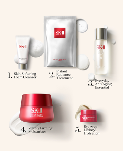 Sk-ii Pitera 6-pc. Anti-aging Set In No Color