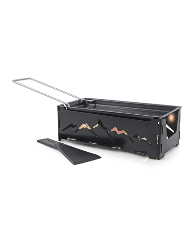 Shop Swissmar Nordic Foldable Candlelight Raclette In Black