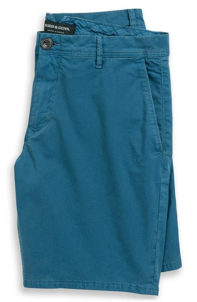 Shop Rodd & Gunn The Peaks Regular Fit Shorts In Turquoise