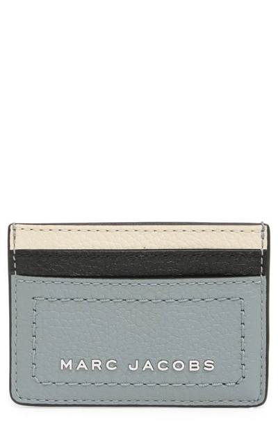 Shop Marc Jacobs Leather Card Case In Marshmallow Multi