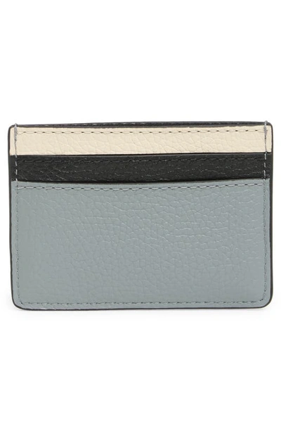 Shop Marc Jacobs Leather Card Case In Marshmallow Multi