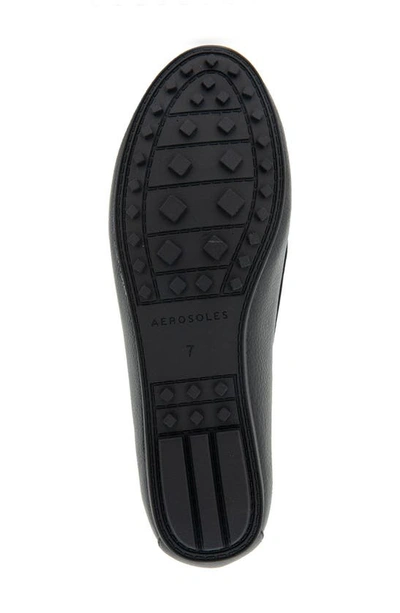 Aerosoles Denver Womens Loafers Slip On In Black Pu
